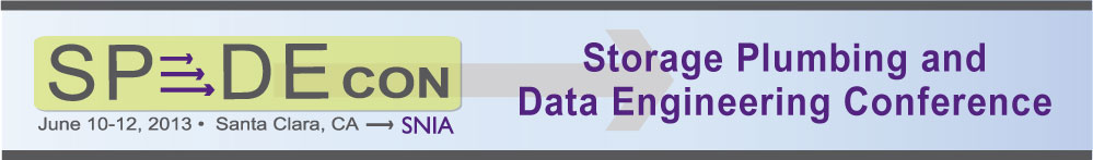Storage Plumbing and Data Engineering Conference
